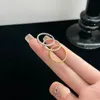 Adjustable opening titanium steel silver love ring men and women rose gold jewelry for lovers couple rings gift With drill an ni 351070