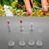 Dotting Tools Kimcci 100pcslot Dotted PenDrawing Pen Nail Art 2 IN 1 Needle Brush Dualuse Polish Empty Bottle 231007