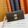 M58102 Designer Lange Portemonnee Klassieke Presbyteriaanse Geruite Mini Clutch Bag Multifunctionele Mode Mannen Vrouwen Munt Portemonnee Creditcardhouder Mobiele Telefoon Tas