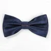 Bow Ties Adjustable Mens Wedding Bowtie Adult Red Party Blue Neckwear Pre-Tied Navy Accessories Neck Tie MN61