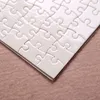 Sublimacja Puzzle A5 Rozmiar DIY Sublimacja puste puzzle białe układanki puzzle 80pcs Ogrzewanie Przelew Ręcznie robany