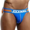 Maille hommes Sexy Jockstrap sous-vêtements gai jock sangle jockstraps cuecas gay tangas hombre Sexy G String Cueca Gay pénis Lingerie 220427307y