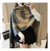 Designer winter Poncho Shawl Cashmere C Scarf for Women Men Fashion Soft Letter Pashmina Wraps Thick Warm Female Blanket gift