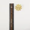 Ohrstecker Mode Einfache Blume Für Frauen Übertrieben Metall Gold Farbe Große Damen Party Schmuck Geschenke