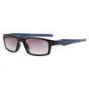 Gafas de sol para hombre y mujer, gafas de lectura deportivas a la moda, diseño de lujo, gafas cuadradas para hipermetropía, protección UV para exteriores 1,0 4,0