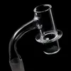 Halo Quartz Banger Full Weld Blender Afgeschuinde Rand Nagels Met 3 stuks Tourbillon Draaiende Luchtgaten Voor Dab Rig Glazen Bong Roken Accessoires Pijpen