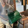 Sacs de soirée Sac à bandoulière de luxe pour femmes Sac à main en cuir véritable Crocodile Grain Lady Fourre-tout de haute qualité