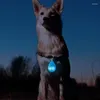 Dog Collars LED Collar Light Glowing Bright And High Visibility Lighted Glow Pendant For Pet Night Walking In 4