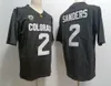 #2 Shedeur Sanders Colorado Buffaloes piłka nożna zszyta 2023 Najnowszy styl Kolorado 100. rocznica koszulki S-3xl #12 Travis Hunter