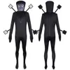 Skibidi toalett cosplay barn vuxna cosplay kostymer högtalare man tv man bodysuit jumpsuits mask halloween kostym för kvinnor mencosplay