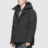 Heritage Parka av högsta kvalitet Parka Mens Womens Down Parkas Jackor Rockar Winter Warm Outdoor Puffer Hommes Bodywarmer Black Etiketter Overcoat Stor storlek S-3XL