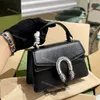 Metall abnehmbare Kette Tasche Mode Umhängetaschen für Frauen 2023 Designer 18 cm Größe Mini Handtasche Totes Handheld Geldbörse Brieftasche mit grüner Box Sehr exquisit