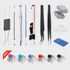 Keyboard Covers Mechanical Tweezers Lube Tool Brush Switch Puller Opener Stem Picker Holder Disassemble Tools 231007