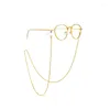 Accessoires de mode Vintage unisexe or lunettes de lecture suspendus chaîne de cou lunettes de soleil lunettes lanière tenir sangle femmes lunettes de retenue