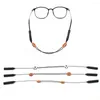 Accessoires de mode lunettes en Silicone sangle cordon de cou lunettes de sport lunettes de soleil corde porte-ficelle