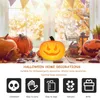 Kandelaars Pompoen Tafellamp Halloween Huisdecoratie Het Cadeau Gezicht Feest Kunststof Buiten Klassiek