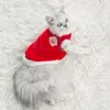 猫の衣装冬の漫画犬の服暖かいクリスマスセータースモールヨーキーペットの衣類コート編み物布xs-xl