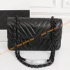 Shoulder Bag Leather Designer Crossbody Fashion Luxury Women Lady Vintage Style Purses 25cm 30cm 18cm