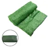 Decorative Flowers 1pcs Artificial Grass Mat 200X200CM Encryption Simulated Lawn Carpet Plant Wall Decoration Mini Gardening Props Tools