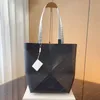 Borsa firmata Puzzle Borsa tote pieghevole Uomo Borse a tracolla Spalla Moda Pelle Borse da donna di grande capacità Portafoglio Origami Portatile e pratico