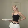Kobiety dla kobiet zbiorniki zbiorniki zbiornikowe top bezszwową bieliznę kobiet z tyłu wydrążona seksowna bielizna przycięta tuba camisole streetwear
