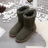 Buty GRWG 100% oryginalne skórzane buty śnieżne Kobiety Najwyższa jakość Australia buty zimowe dla kobiet ciepłe botas Mujer 231007