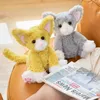 Plush Dolls 5 Colors Kawaii Cat Toy Soft Stuffed Cute Animal Doll For Girls Boys Kids Christmas Birthday Gift 231007