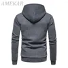 Sweats à capuche pour hommes 2023 Sweat à capuche Plaid matelassé en coton Sweatshirts Hommes Printemps Automne Tissu Pull à capuche Sweat à capuche Homme Streetwear