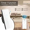 기타 전자 제품 Tuya Wi -Fi US 스마트 라이트 스위치 중립선 없음 와이어 없음 120 타입 벽 터치 작업 Alexa Google Home 231007