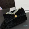 2023 new fashion designer bags women Cross Body chain purse embroidery Jacquard evening bags Zipper Jacquard Leather Diagonal Strap Square