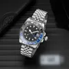 Roless Mens/Womens Watches Automatic Mechanical 40mm Watch 904l Rostfritt stål Blue Black Ceramic Sapphire Glass Super Luminous armbandsur Cy