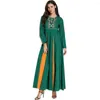 Ethnic Clothing 2023 Autumn Plus Size Winter Elegant Arab Plus-size Hijab Abayas For Women Dubai Long Dresses Robe Maxi Dress 2XL 3XL Kaftan