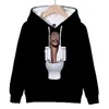 Felpe con cappuccio da uomo 3D Skibidi Felpe da toilette per ragazze dei ragazzi Casual Pullover da cartone animato per bambini Top Harajuku Streetwear Abbigliamento per bambini Cappotto