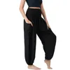 Pantalones activos Boho Pajama Lounge Cómodo Hippie Yoga Suelto Estiramiento Para Mujeres Pequeñas