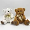 Pluche Poppen 1pc 18CM Gevulde Teddybeer Patch Beren Drie Kleuren Speelgoed Cadeau voor Kinderen Jongens Speelgoed Huwelijksgeschenken 231007