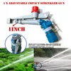 Watering Equipments 1 Inch Impact Sprinkler 360 ° Adjustable Irrigation Spray Zinc Alloy Tool Agriculture Lawns And Green Belts