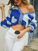 Women Sweters jesień i zimowe europejskie amerykańskie handel zagraniczny SWEATER VNECK BUTAN CARDIGAN Truskawkowy COA 231007