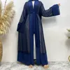 Ethnic Clothing Ramadan Polka Dot Abaya Morocco Dress Muslim Women Eid India Abayas Dubai Turkey Party Dresses Kaftan Robe Longue Vestido