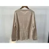 23AW Zadig Voltaire SWEATER KOBIETY Projektowne Moda Klasyczna bluza Nowa Zadig Top Miłość Wiszące wełniane Wzór Letter Około szyi skoczek zadig voltaire