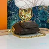 Lüks Tasarımcı Çanta Mini Crossbody Çantalar Kadın Kabartmalı Gerçek Deri Vintage Retro Waistpack Messenger Zincir Omuz Çantası Göğüs Çantaları Akşam Çantalar Çantalar