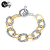 Lien chaîne UNY Bracelet Designer marque David inspiré Bracelets Antique femmes bijoux câble fil Vintage cadeaux de Noël Bracelet3041