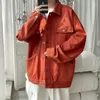 Men's Jackets 2023 Spring And Autumn Season Fashion Casual Wash Cotton Jacket Coat Loose Large