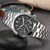 Gorący nowy super klasyczny projektant luksusowy stalowy pasek Mężczyźni Watch klasyczny vintage kwarcowy ruch Man Watch