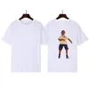 Hip Hop Rap Ster T-shirts voor Mannen Vrouwen Harajuku Korte Mouw T-shirt Streetwear Brief Print Zomer Tees Tops