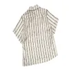 Chemises décontractées pour hommes Logo d'impression complète Soie ERD Chemise Hommes Femmes Top Tees de haute qualité E R D pour hommes Cotton333W