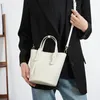 Evening Bags Mini Bucket Bag Grey Tote Genuine Leather Women Luxury Handbag Lady Cowhide Crossbody Small Woman Shoulder