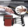 Empuñaduras de mano Pinza para dedos Entrenador de fuerza Banda de resistencia para yoga de mano Dispositivo de entrenamiento de flexión y extensión de dedos Dispositivo de agarre de fuerza para dedos 231007