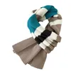 Nytt lyxmärke Kvinnor Cashmere Solid Beach Scarf Spring /Winter Thin Pashmina sjalar och lindar kvinnliga foulard hijab -stolar