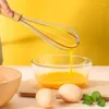 Baking Tools Silicone Egg Beater 10 Inch Wooden Handle Manual Cake Creamer And Dough Mixer Whisk Tool Kitchen Gadget
