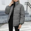 Vrouwen Casual Warm Winter Faux Fur Gewatteerde Parka Revers Zip Jacket Puffer Coat dameskleding 3USHB
